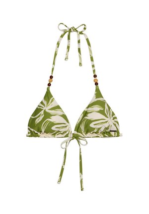 Marc O'Polo, ABSTRACT FLOWER - Bikini pezzo sopra - golden cypress print