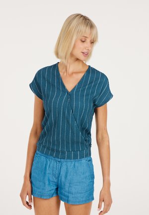 Protest Bluse - raku blue