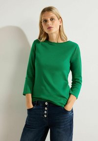 Cecil UNIFARBE - Langarmshirt - grün