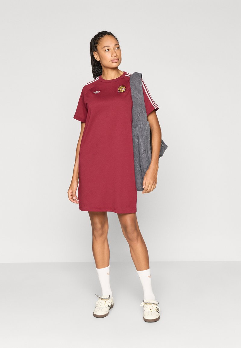 adidas Originals SPAIN DRESS - Jersey dress - team burgundy/red - Zalando.ie adidas Originals SPAIN DRESS - Jersey dress - team burgundy/red - Zalando.ie