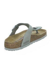 Birkenstock GIZEH SFB LENB - Sandals - dove gray