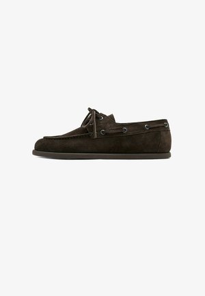 Massimo Dutti, Scarpe da barca - dark brown