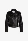 CLASSIC BIKER - Giacca in similpelle - black