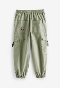 Next PARACHUTE - REGULAR FIT - Cargo hlače - khaki green embellished