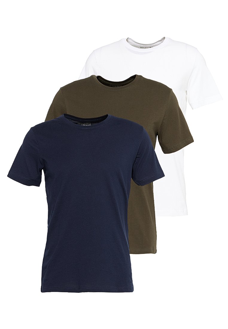 Selected Homme T-shirt basic meerkleurig