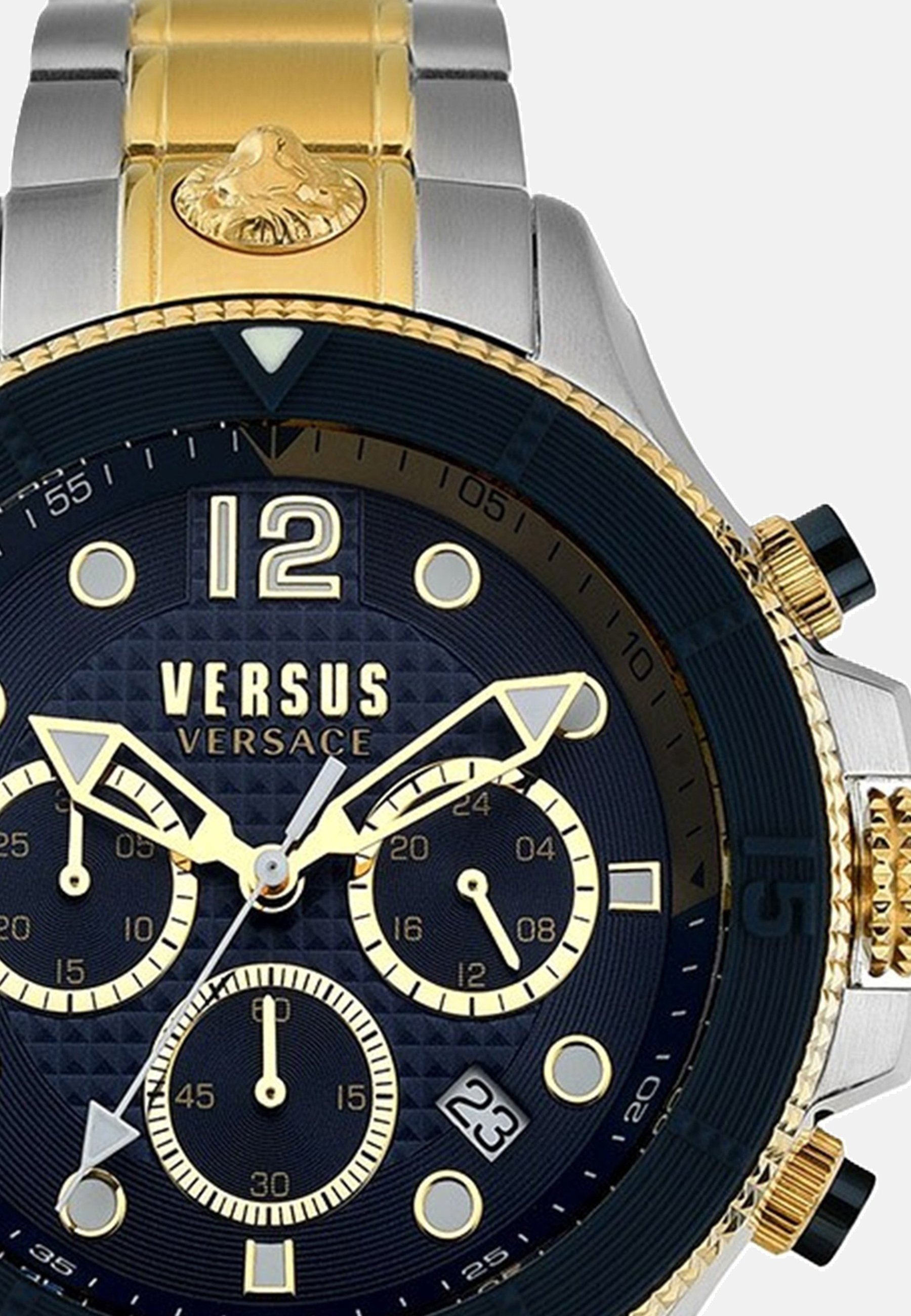 Versus Versace Cronógrafo - bicolor blue/dorado - Zalando.es