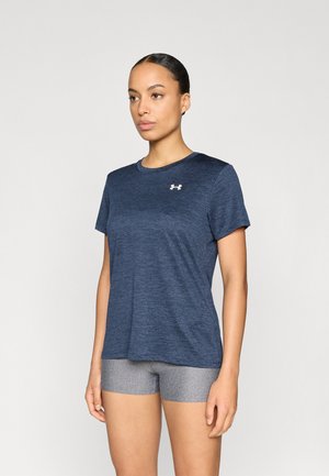 TWIST - Sports T-shirt - midnight navy/white