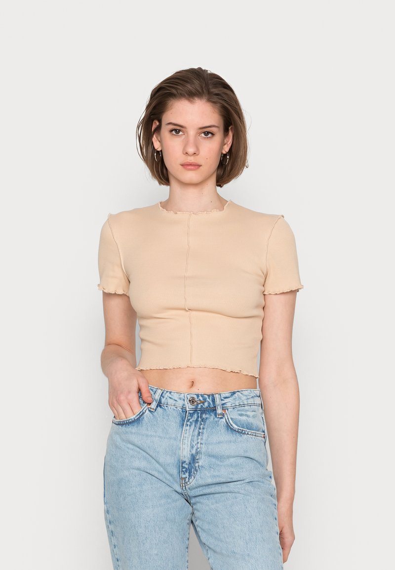 Damen T-Shirts | EDITED JOANA T-Shirt basic irish cream/beige - EH41292 Damen T-Shirts | EDITED JOANA T-Shirt basic irish cream/beige - EH41292
