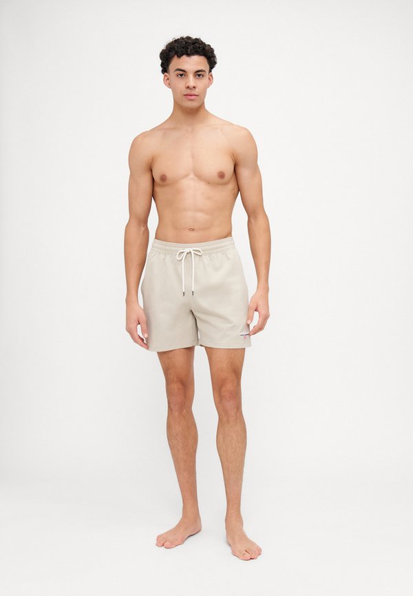 TRAVELER CLASSIC SWIM TRUNK UNISEX - Swimming shorts - classic stone4