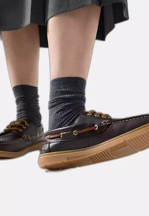 GROUNDIES® TIDE - Scarpe da barca - chocolate