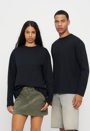 YOURTURN by Zalando, UNISEX REGULAR FIT - Блуза с дълги ръкави - black