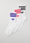 CREW UNISEX 3 PACK - Calze - white/lucid red/lucid blue