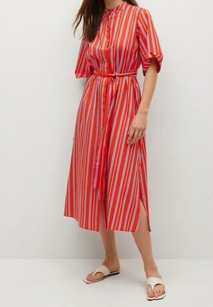 Abito a camicia - red