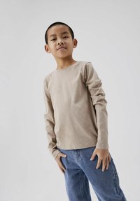 Name it REGULAR FIT - Ilgarankovis viršutinės dalies drabužis - pure cashmere