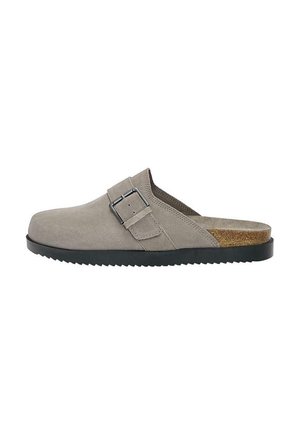 Pantolette flach - grey