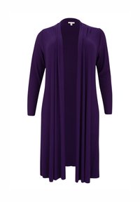 YOEK MIT DRUCK - Strickjacke - purple