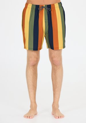 PIETER - Short de bain - print yellow stripe