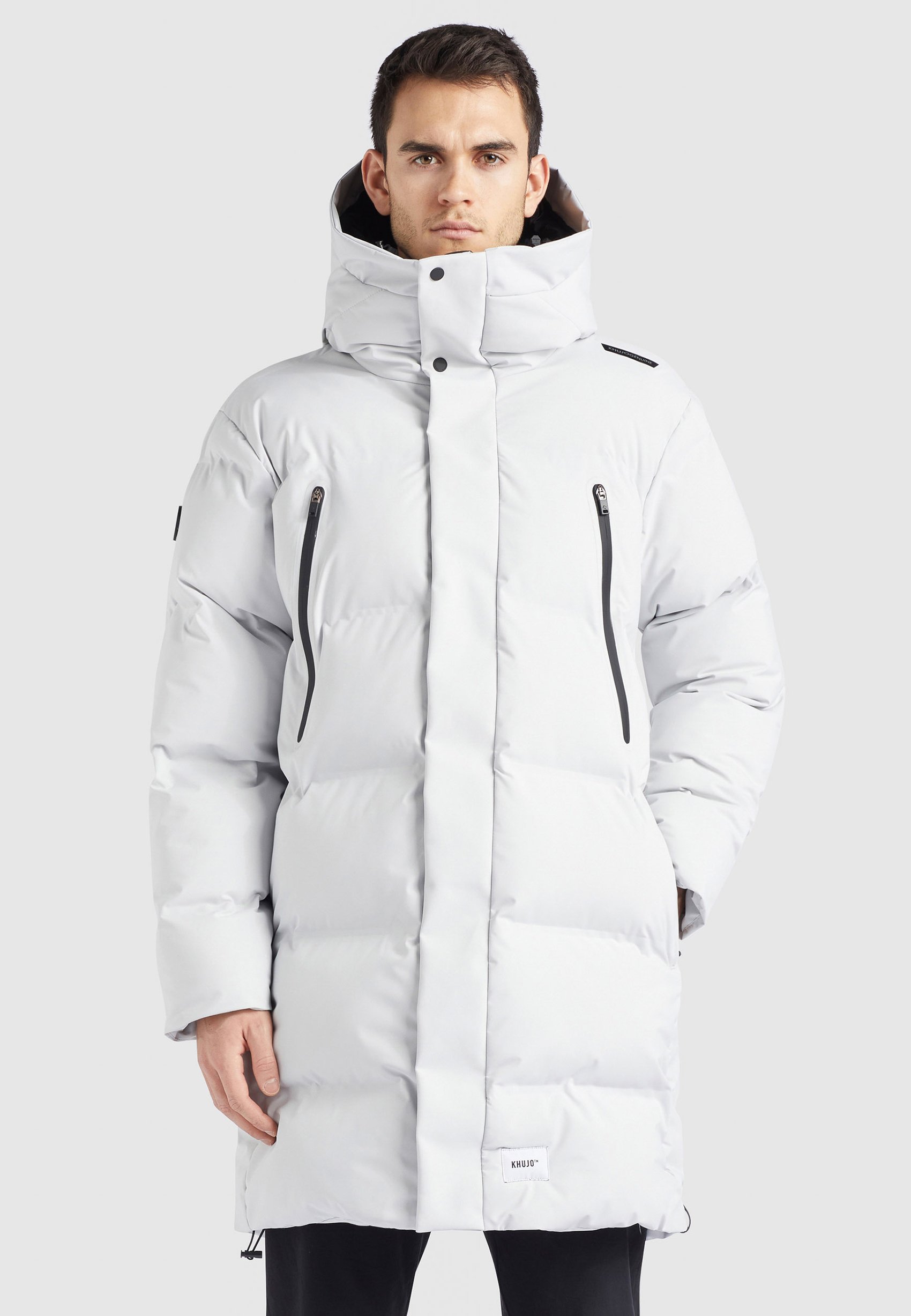 khujo SASHA - Abrigo de invierno - hellgrau/gris claro - Zalando.es