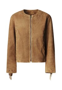 W11 SONNA - Kožnata jakna - stone beige