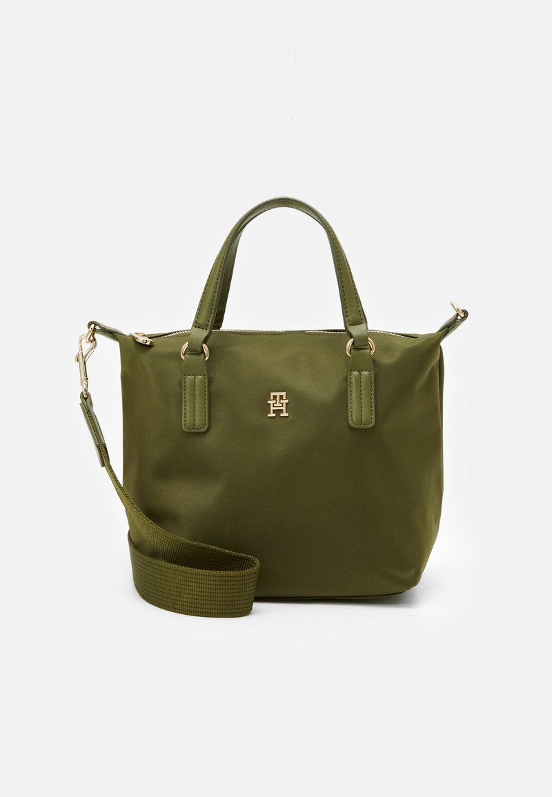 Tommy Hilfiger POPPY SMALL TOTE Tote bag putting green/green