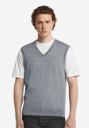 ULTRAFINE V NECK - Strickpullover - Grey