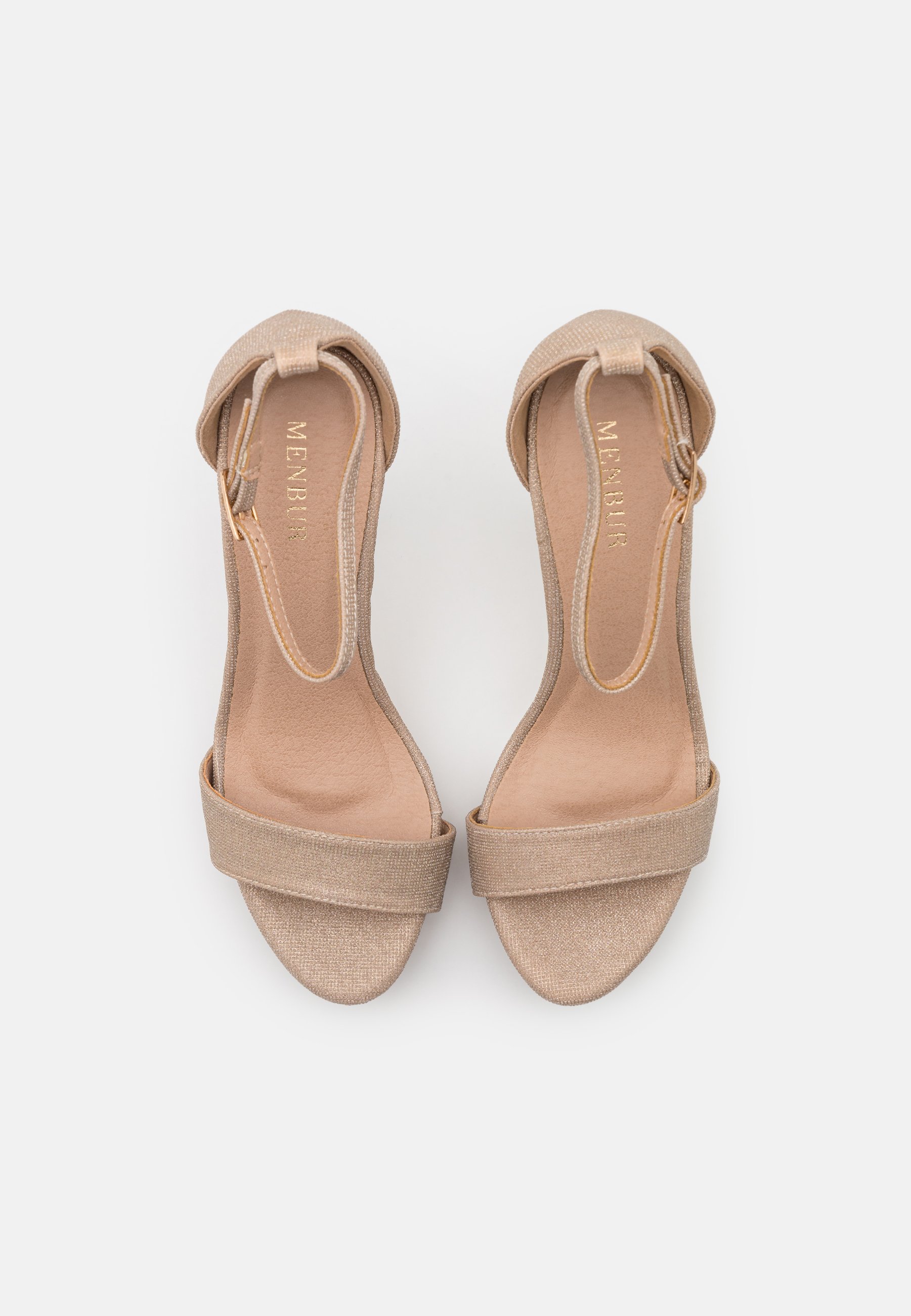 Menbur Sandalias de tacón - gold/dorado - Zalando.es