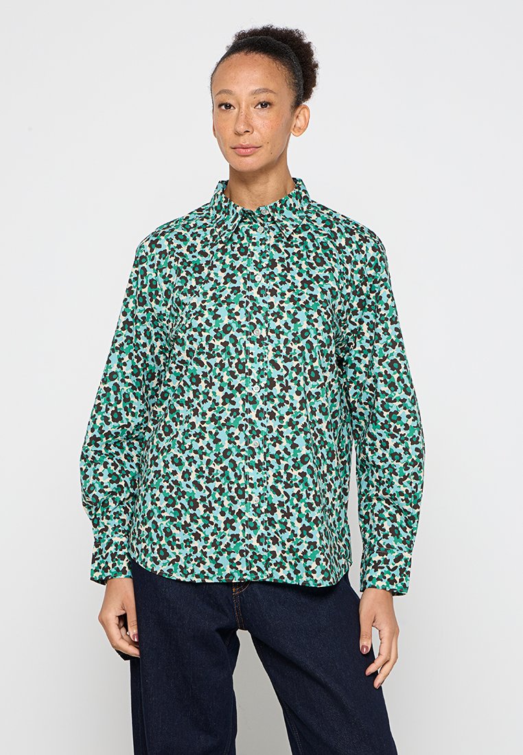 Marc O’Polo Overhemdblouse groen Marc O’Polo Overhemdblouse groen