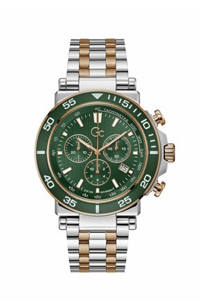 GC ONE SPORT - Watch - silver coloured and green