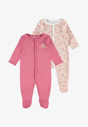 NBFNIGHTSUIT ROSE FLOWER 2 PACK - Šliaužtinukai - rose wine