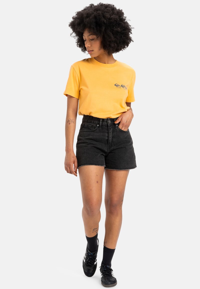 Quiksilver Jeansshort zwart