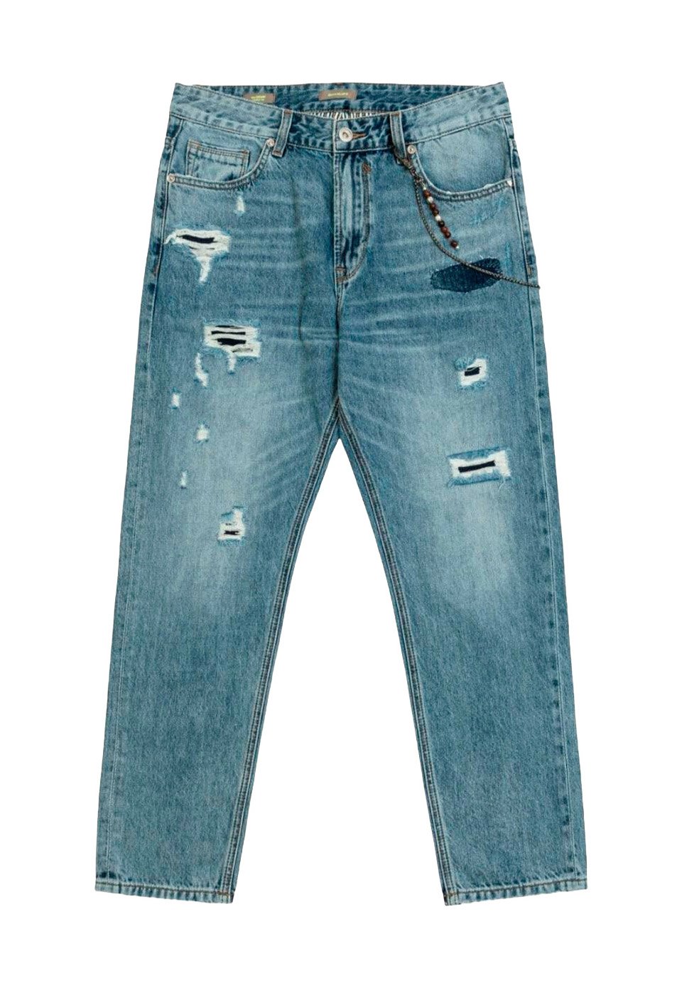 Gianni Lupo CARROT FIT Jeans slim fit blue/blu denim