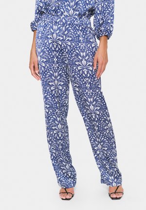 IMENASZ - Pantaloni - midnight sail paisley