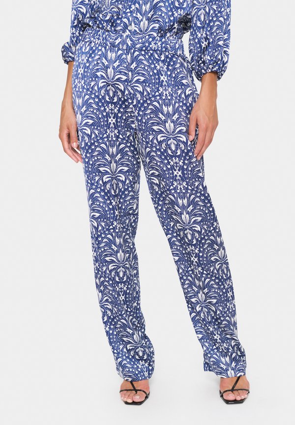 IMENASZ - Stoffhose - midnight sail paisley