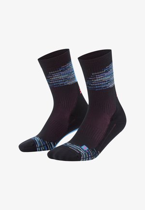 CEP COMPRESSION PARIS VIBES - Socks - black blue mix