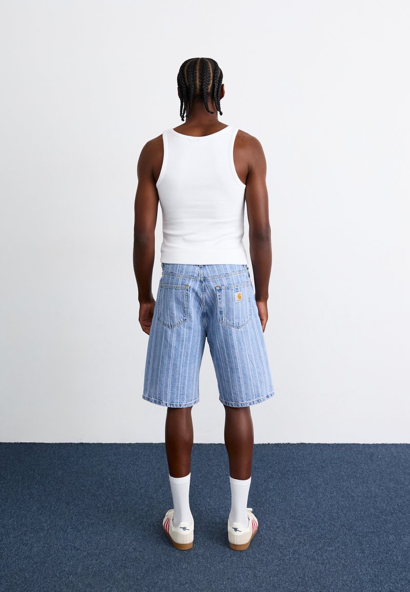 Carhartt WIP RYLAN - Džínové kraťasy - blue stone bleached