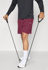 ICANIWILL WORKOUT SHORTS MEN - Calções desportivos - dark mahogany