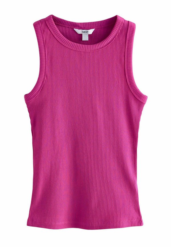 REGULAR FIT - RACER TANK SLEEVELESS - Top