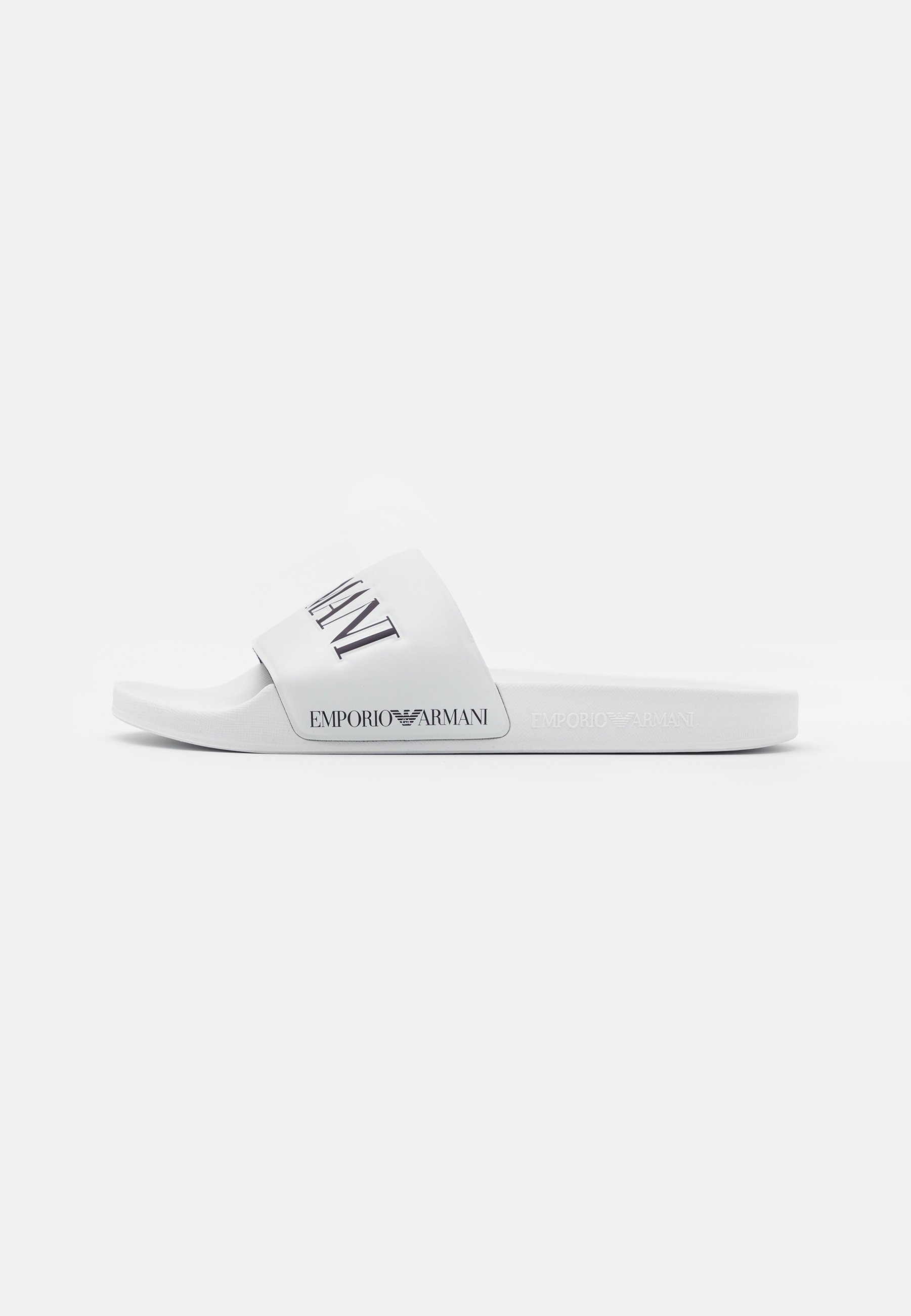armani exchange - Armani Exchange Homme Mules - SANDAL - blanc