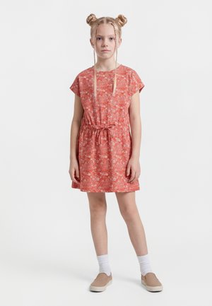 Wheat Vestido informal - coral flowers