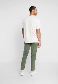 Redefined Rebel RON PANTS SLIM FIT - Calças - duck green