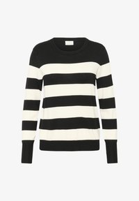 Kaffe ELENA - Maglione - black deep/nero-screziato Kaffe ELENA - Maglione - black deep/nero-screziato