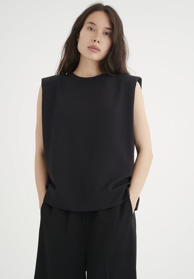 Damen T-Shirts | InWear ISSAIW Top black/schwarz - YA07350 Damen T-Shirts | InWear ISSAIW Top black/schwarz - YA07350