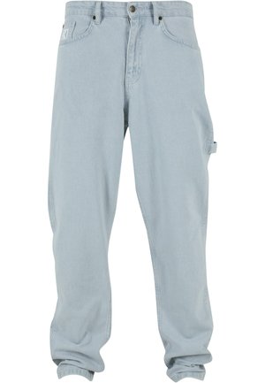 Karl Kani RETRO WORKWEAR - Sirgete säärtega teksad - bleached blue