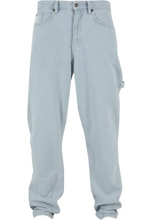 Karl Kani KMI-PL043-090-12 RETRO WORKWEAR - Džinsi ar taisnām starām - bleached blue