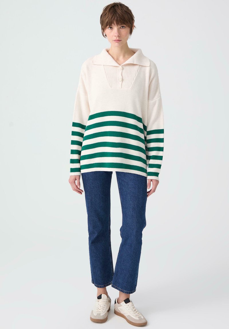 Touché Privé Trui kaki Touché Privé Trui kaki