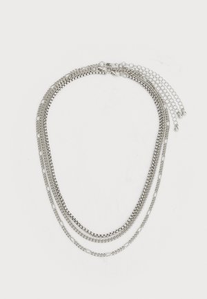 UNISEX 3PACK - Necklace - silver-coloured
