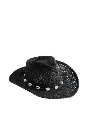 Next, WESTERN SHELL DETAIL - Hoed - black
