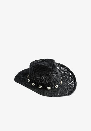 Next, WESTERN SHELL DETAIL - Hoed - black