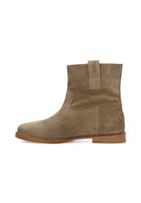 Unselected, dark taupe
