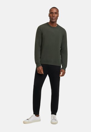 FALKE BASIC LAMBSWOOL CREW - Jumper - loden